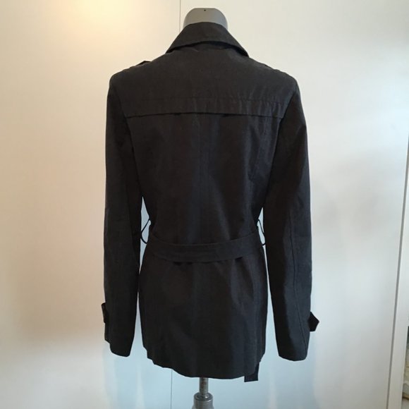 Esprit Mid Length Single Breasted Belted Trench Coat Size S - Picture 6 of 14